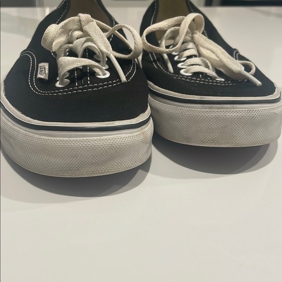 Unisex Vans Black Canvas Sneakers - Picture 2 of 7